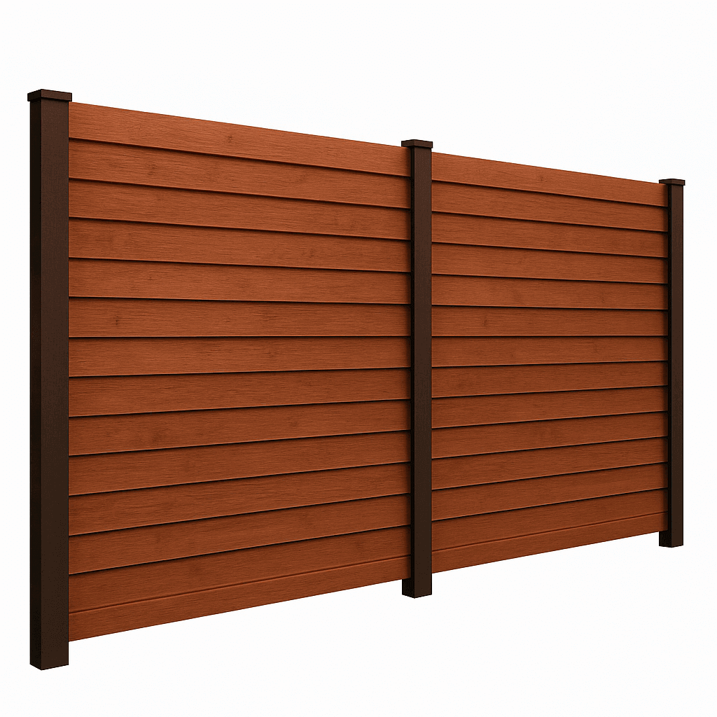 Деревянный забор елочка